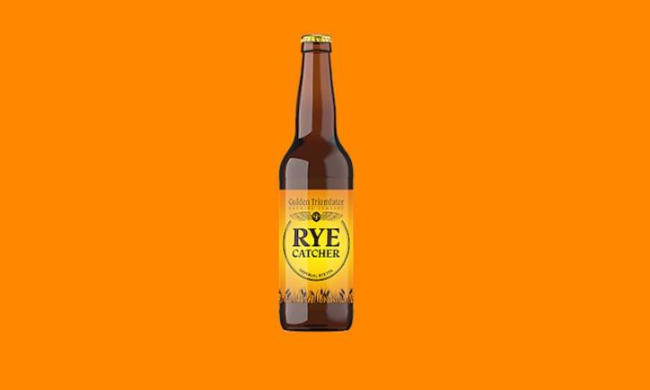 Rye Catcher Imperial Rye IPA van Gulden Triomfator Rye Catcher Imperial Rye IPA van Gulden Triomfator